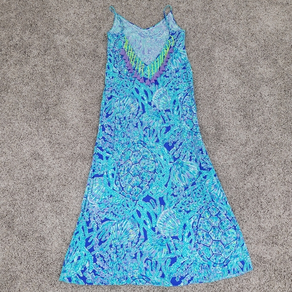 Lilly Pulitzer | Dresses | Lilly Pulitzer Allair Maxi Beach Dress Rare | Poshmark